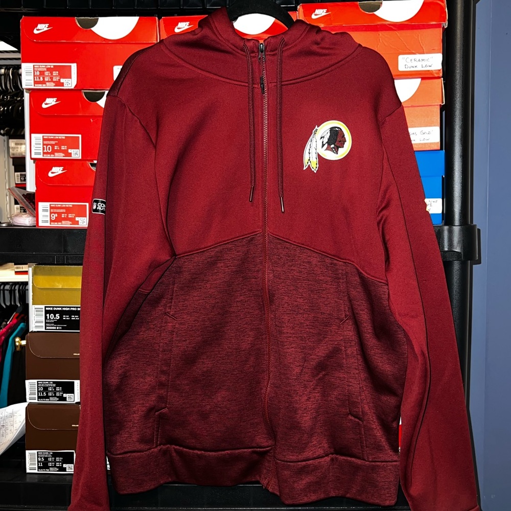 UNDER ARMOUR (COMBINE EDITION) WASHINGTON REDSKINS FULL-ZIP MENS SWEATSHIRT